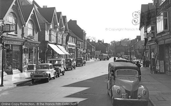 Photo of Cobham, High Street 1956