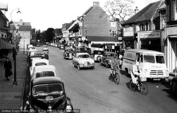 Photo of Cobham, High Street c.1955