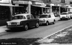 Hillman Minx And Morris  Mini c.1960, Cobham