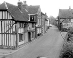 Leather Bottle And Street c.1955, Cobham