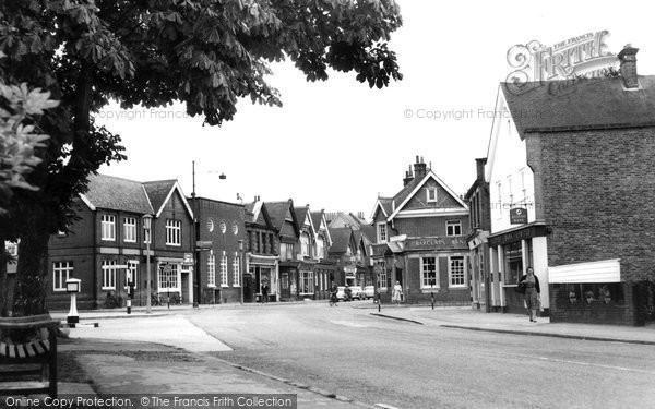 Photo of Cobham, Post Office Corner c.1960