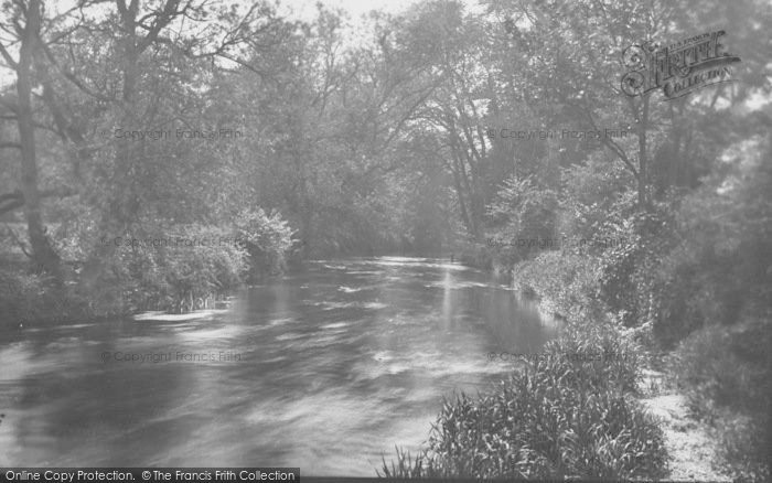 Photo of Cobham, River Mole From The Mill 1927