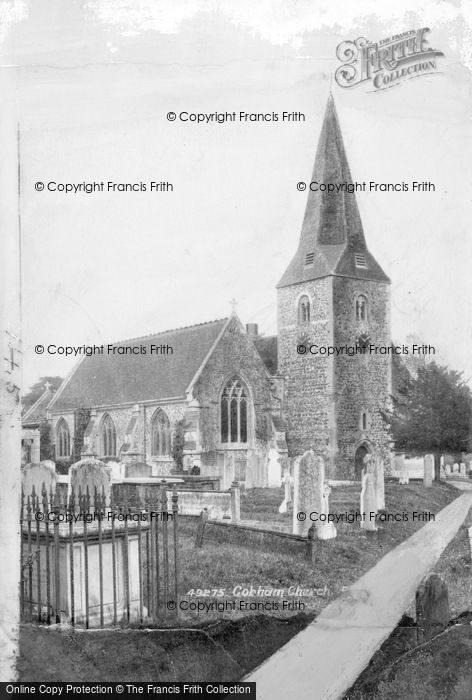 Photo of Cobham, St Andrew's Church 1903