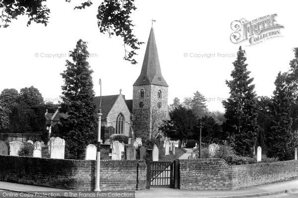 Photo of Cobham, St Andrew's Church 1927