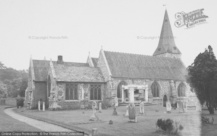 Photo of Cobham, St Andrew's Church c.1955