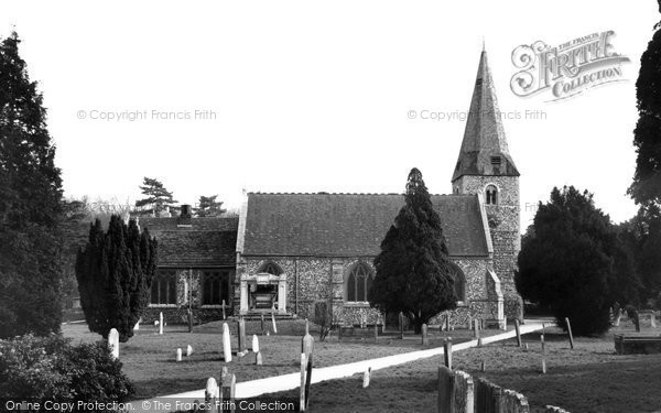 Photo of Cobham, St Andrew's Church c.1960