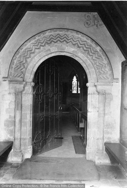 Photo of Cobham, St Andrew's Church, Norman Door 1911