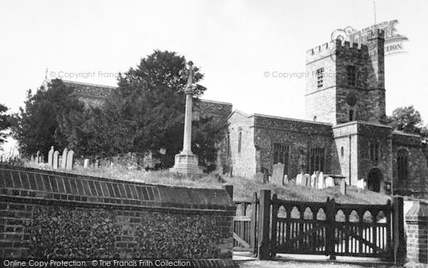 Photo of Cobham, St Mary Magdalene's Church c.1955