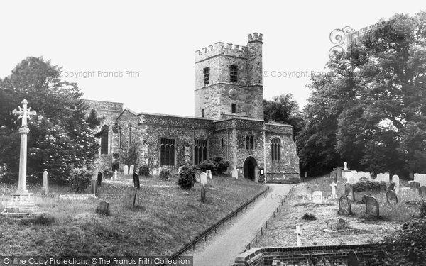 Photo of Cobham, St Mary Magdalene's Church c.1960