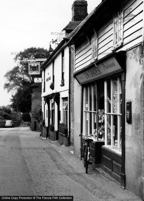 Photo of Cobham, The Darnley Arms And Village Stores c.1960