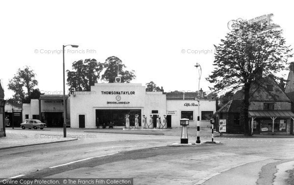 Photo of Cobham, The Garage c.1955