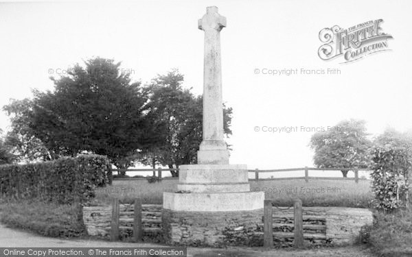 Photo of Cobham, The Memorial c.1955