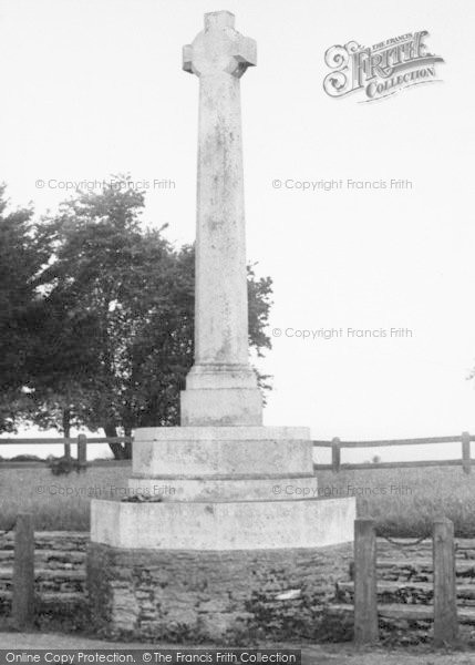 Photo of Cobham, The Memorial c.1955