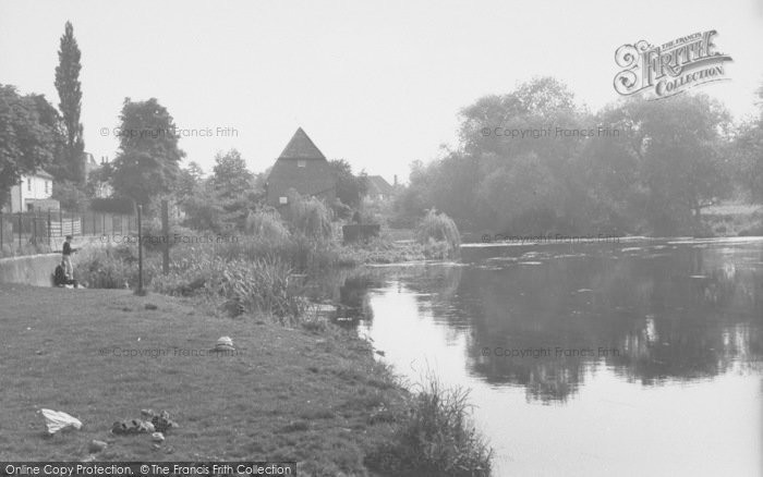 Photo of Cobham, The River Mole And The Old Mill c.1960