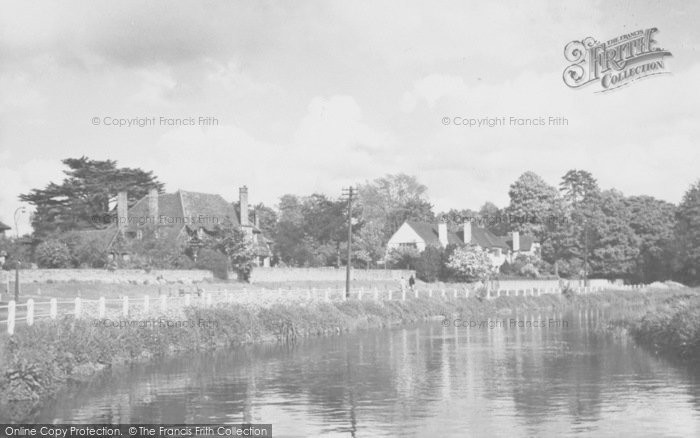 Photo of Cobham, The River Mole c.1955