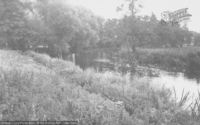 Photo of Cobham, The River Mole c.1960