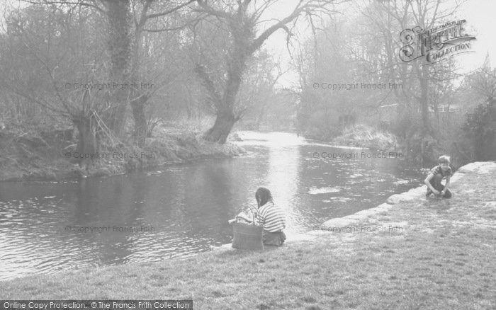 Photo of Cobham, The River Mole c.1960