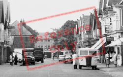Traffic On High Street c.1955, Cobham