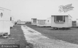Bank End Caravan Site c.1965, Cockerham