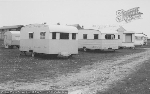 Photo of Cockerham, Bank End Caravan Site c.1965