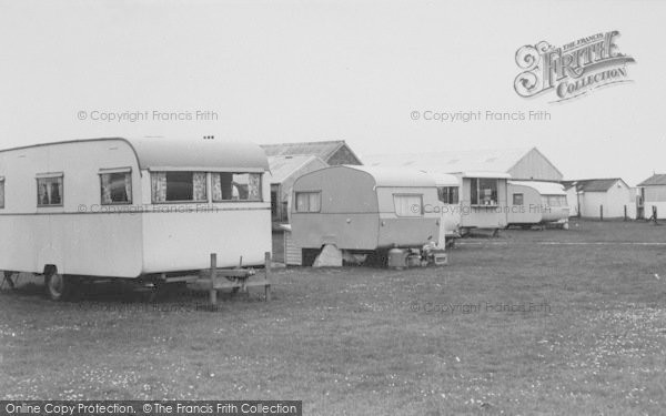 Photo of Cockerham, Bank End Caravan Site c.1965