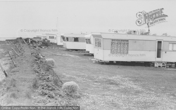 Photo of Cockerham, Cockerham Sands Caravan Site c.1965