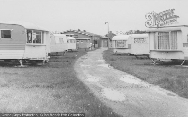 Photo of Cockerham, Cockerham Sands Caravan Site c.1965