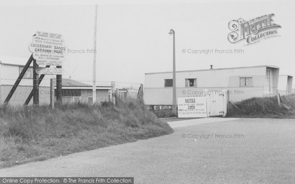 Photo of Cockerham, Cockerham Sands Caravan Site c.1965