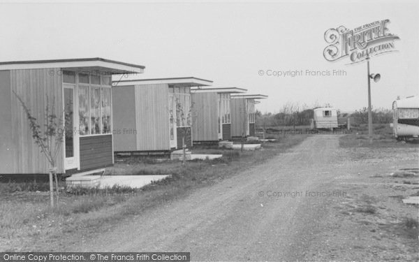 Photo of Cockerham, Cockerham Sands Caravan Site c.1965