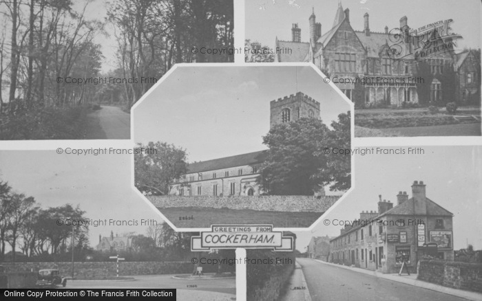Photo of Cockerham, Composite c.1935