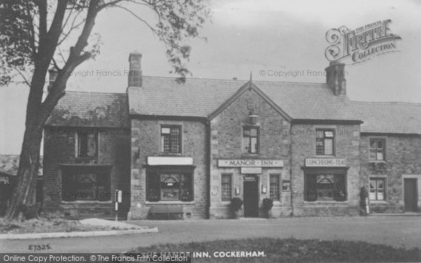 Photo of Cockerham, The Manor Inn c.1935