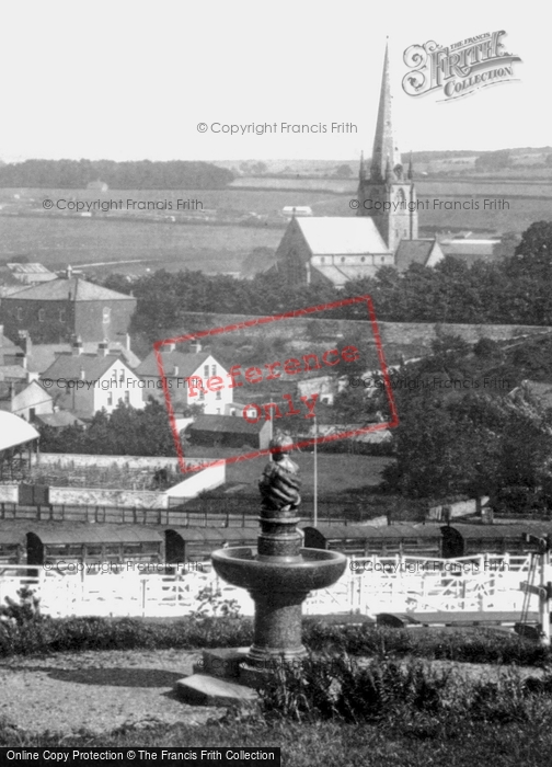 Photo of Cockermouth, Church From The Fountain 1906
