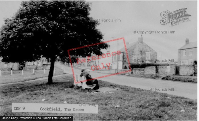Photo of Cockfield, The Green c.1955