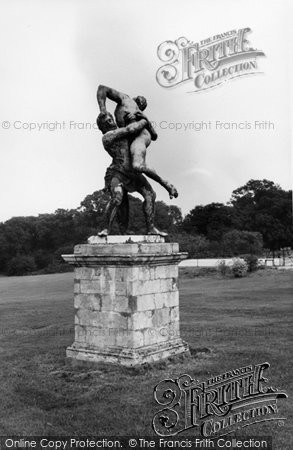 Photo of Cockfosters, A Statue, The College, Trent Park c.1965