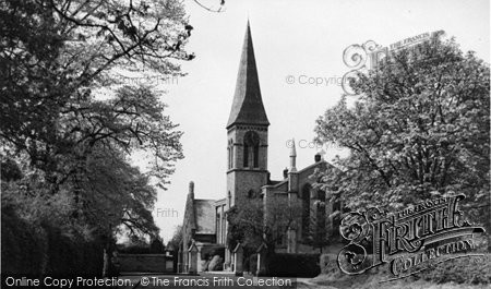 Photo of Cockfosters, Christ Church c.1960