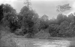 Church Over Pond c.1900, Cocking