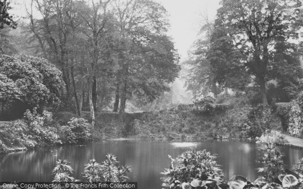Photo of Cockington, A Pond In The Park c.1950