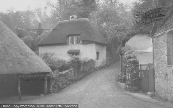 Photo of Cockington, Church Hill c.1950