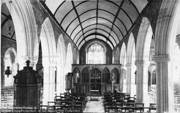 Photo of Cockington, Church Interior 1907