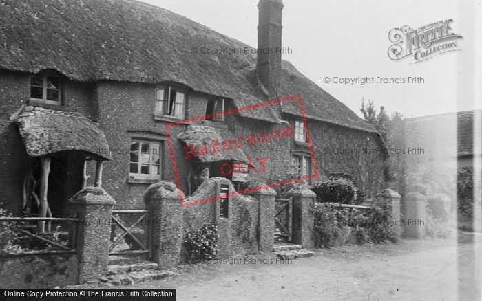 Photo of Cockington, Thatched Cottages 1935