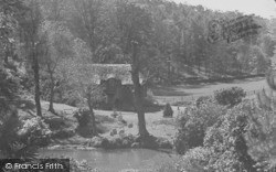 Upper Lake, The Park c.1950, Cockington
