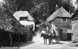 Village c.1880, Cockington