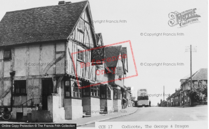 Photo of Codicote, The George And Dragon c.1955