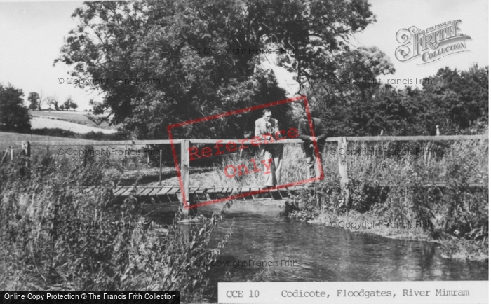 Photo of Codicote, The River Mimram, Floodgates c.1950