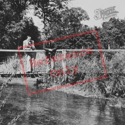 The River Mimram, Floodgates c.1955, Codicote