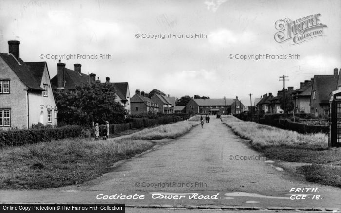Photo of Codicote, Tower Road c.1955
