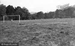 Coed Y Brenin Forest, The Football Teams, Ministry Of Labour Instructional Centre c.1936, Coed-Y-Brenin Forest
