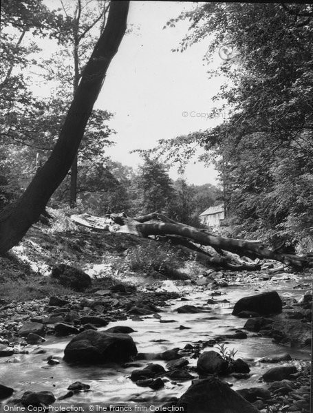 Photo of Coedpoeth, Afon Clywedog c.1955