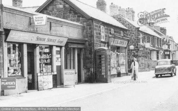 Photo of Coedpoeth, High Street Shops c.1965