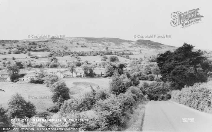 Photo of Coedpoeth, Minera Mountain c.1965